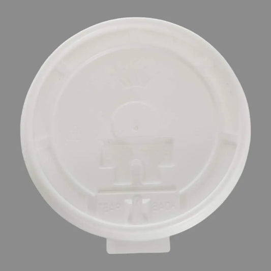 8 oz hot cup lids (1000 pcs) - T&S DISTRIBUTOR