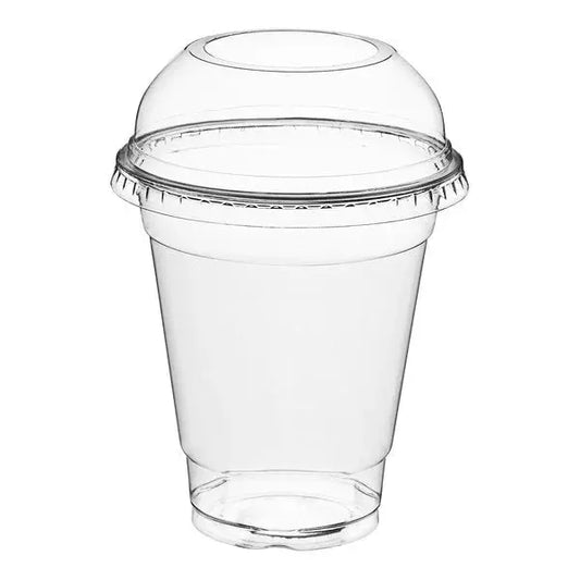 12 oz PET cup DOM Lid (1000) - T&S DISTRIBUTOR