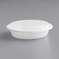 150ct – 48oz White Food Containers with Lids | Round Plastic, Leak-Resistant, Microwave &amp; Freezer Safe