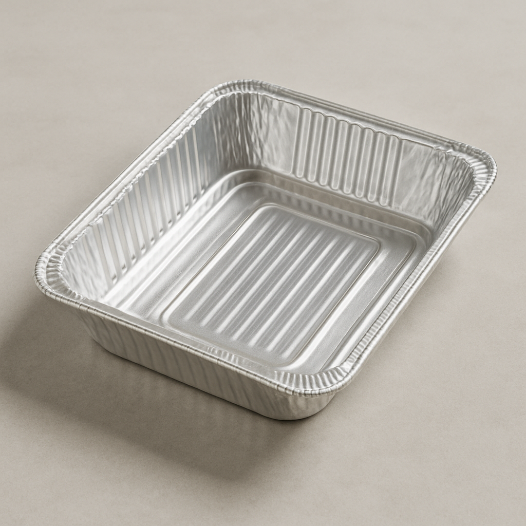 100ct Half Size Medium Depth Disposable Aluminum Steam Pans – Heavy Duty