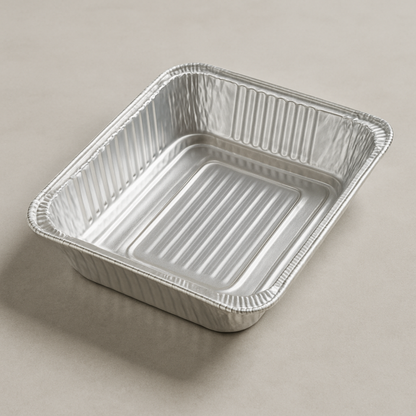 100ct Half Size Medium Depth Disposable Aluminum Steam Pans – Heavy Duty