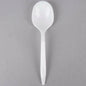 1000ct – 6" White Plastic Soup Spoons | Medium-Weight, Disposable Cutlery for Soups, Stews &amp; Takeout