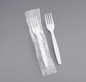 1000ct – Individually Wrapped White Plastic Forks | Medium-Weight, Hygienic Disposable Cutlery for Takeout &amp; Catering